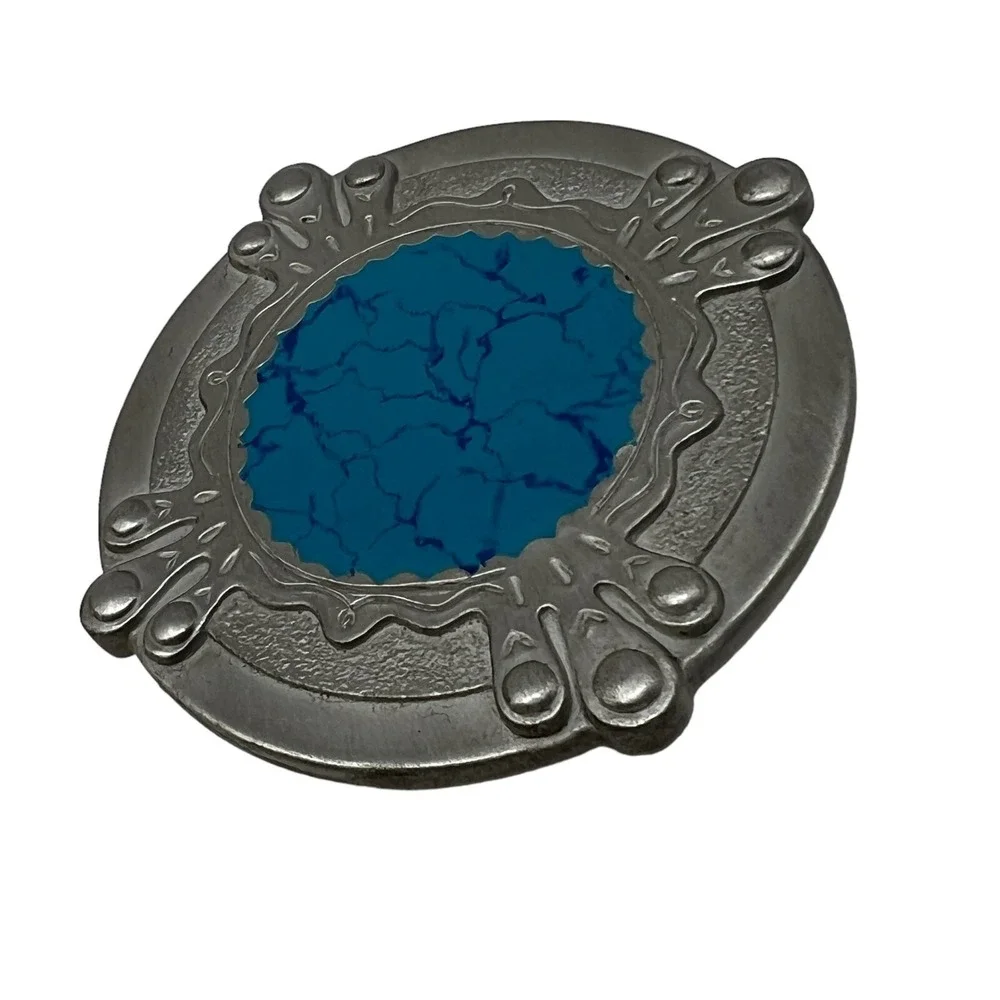 Earth Belt Buckle Life and Sacred‎ Spirits Collection Native American Style